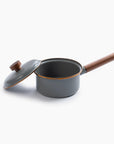 Enamel Saucepan - Slate Gray