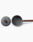 Enamel Saucepan - Slate Gray